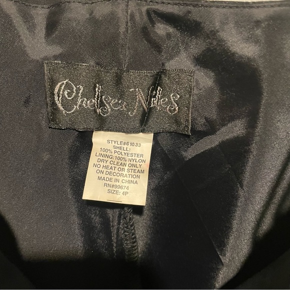 Black Sparkly Mini Dress - Picture 2 of 5